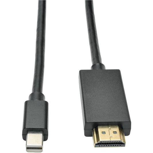 Eaton Tripp Lite Series Mini DisplayPort to HDMI Cable Adapter – 12 ft, 1080p Resolution
