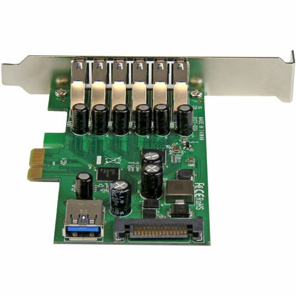 StarTech.com PEXUSB3S7 7-Port PCI Express USB 3.2 Gen 1 Card with 5Gbps Data Transfer