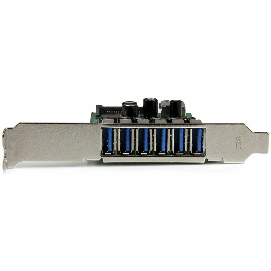 StarTech.com PEXUSB3S7 7-Port PCI Express USB 3.2 Gen 1 Card with 5Gbps Data Transfer