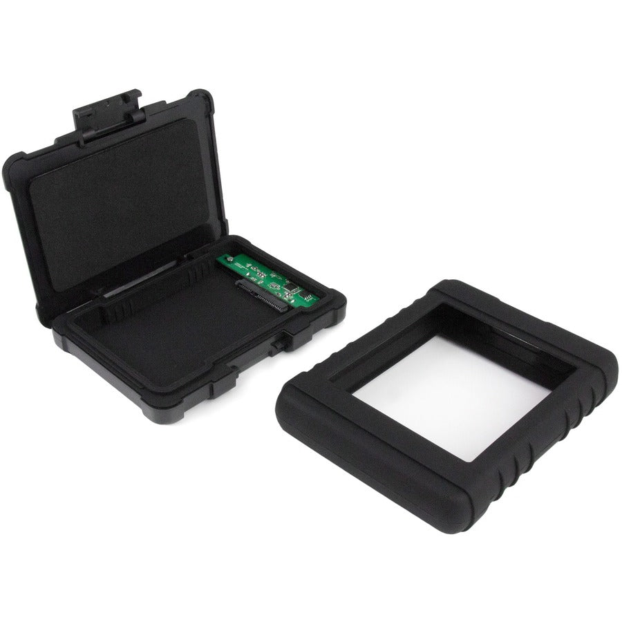 StarTech.com Rugged 2.5-inch USB 3.0 Hard Drive Enclosure with UASP Support - MIL-STD-810G Rated, IP54 Dust & Water Resistance, Shockproof for SSD & HDD
