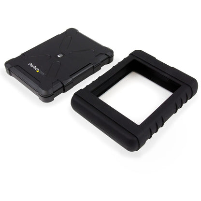 StarTech.com Rugged 2.5-inch USB 3.0 Hard Drive Enclosure with UASP Support - MIL-STD-810G Rated, IP54 Dust & Water Resistance, Shockproof for SSD & HDD