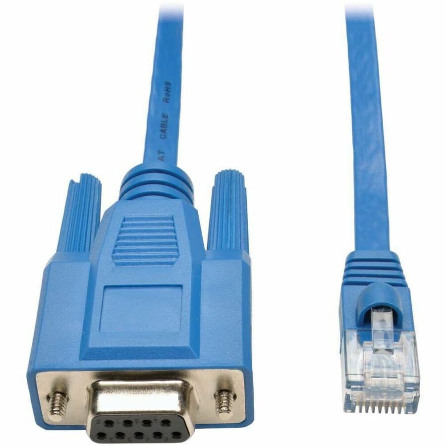 Eaton Corporation Tripp Lite P430-006 6 ft RJ45 to DB9F Cisco Serial Console Rollover Cable