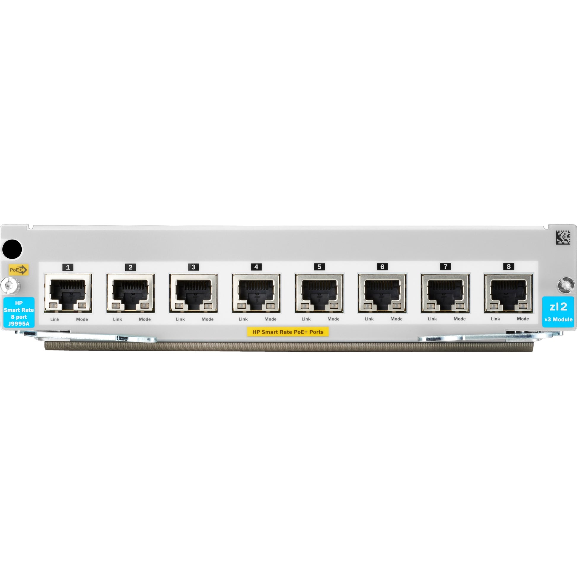 Hewlett Packard Enterprise J9995A 8-Port 10GBASE-T PoE+ Expansion Module for HP 5400R Series