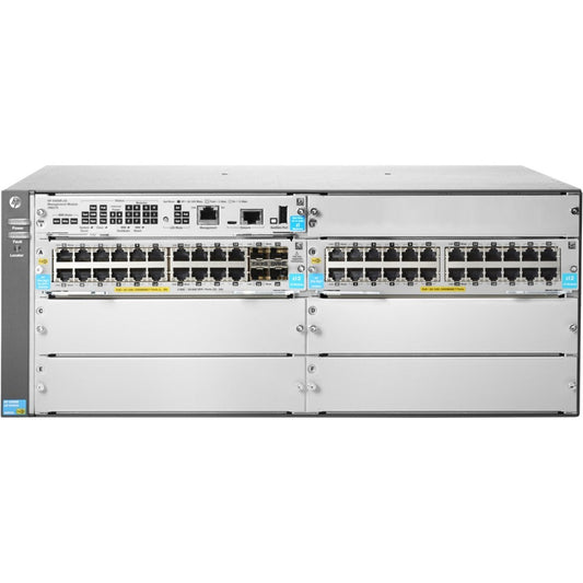 Hewlett Packard Enterprise 5406R 44GT PoE+/4SFP+ (No PSU) v3 zl2 Switch - Layer 3 Managed Network Switch