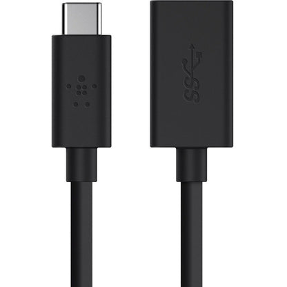 Belkin USB-C to USB-A Adapter F2CU036BTBLK for Data Transfer & Charging