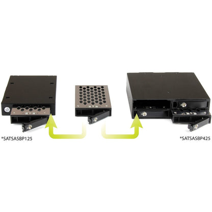 StarTech.com SATSASBP425 4-Bay Mobile Rack Backplane for 2.5-inch SATA and SAS Drives