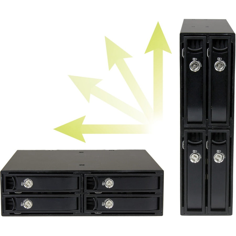 StarTech.com SATSASBP425 4-Bay Mobile Rack Backplane for 2.5-inch SATA and SAS Drives
