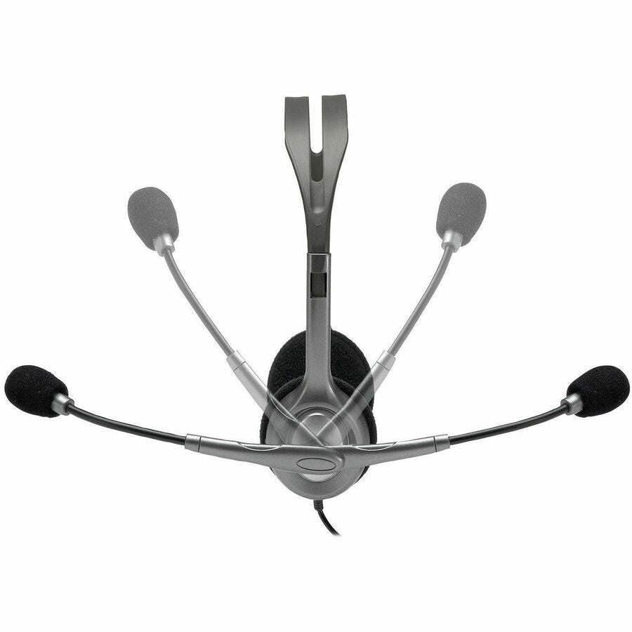 Logitech H111 Dual Plug Computer Stereo Headset for Clear Audio and Comfortable Fit
