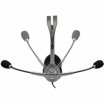 Logitech H111 Dual Plug Computer Stereo Headset for Clear Audio and Comfortable Fit