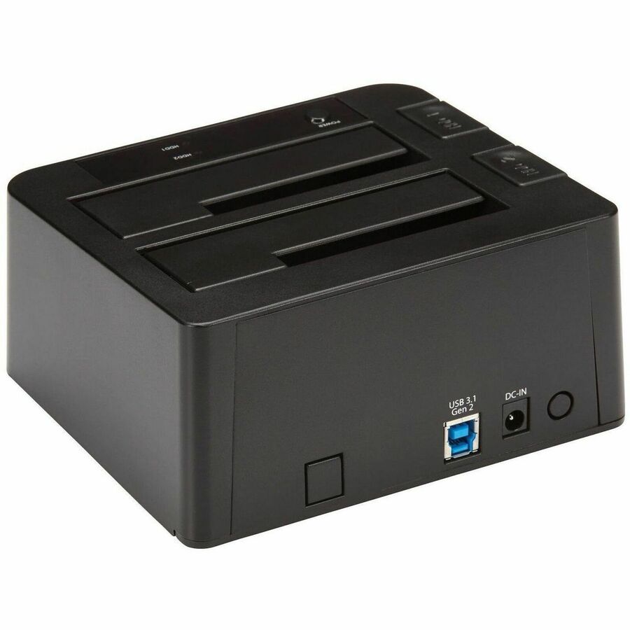 StarTech.com SDOCK2U313 Dual-Bay USB 3.2 Gen 2 SATA Hard Drive Docking Station for 2.5" & 3.5" SSD/HDDs