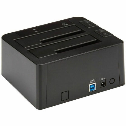 StarTech.com SDOCK2U313 Dual-Bay USB 3.2 Gen 2 SATA Hard Drive Docking Station for 2.5" & 3.5" SSD/HDDs