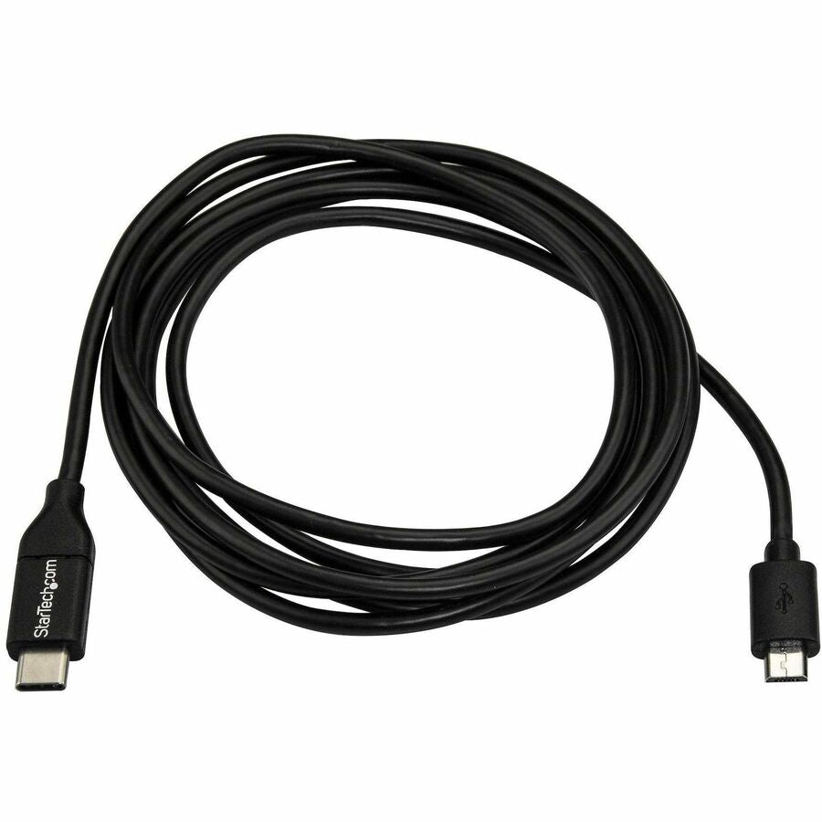 StarTech.com 1m USB-C to Micro-B Cable - USB 2.0 Data Transfer and Charging for Desktop and Mobile Devices