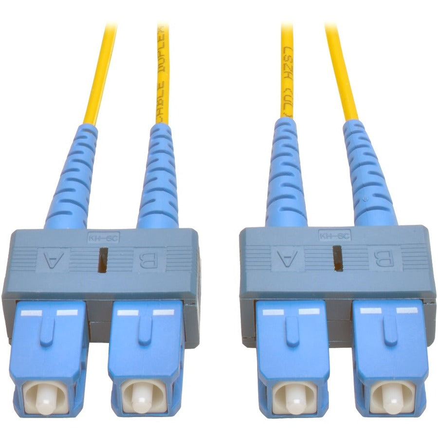 Eaton Tripp Lite Series Duplex Singlemode Fiber Optic Patch Cable (SC/SC) - 3.3 ft