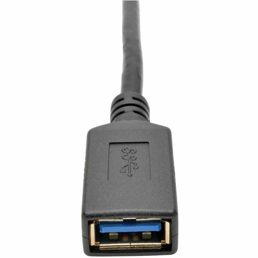 Eaton Tripp Lite Series U428-06N-F USB-C to USB-A Adapter Cable, 6-Inch, Supports USB 3.1 Gen 1 and Fast Charging