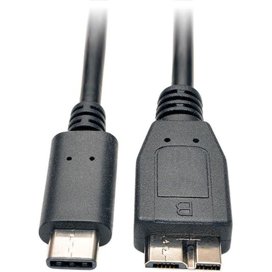 Eaton Tripp Lite Series U426-003 USB-C to Micro USB 3.1 Data Transfer Cable – 3 ft