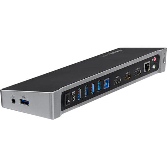 StarTech.com USB 3.0 Triple Monitor Docking Station – Supports 3 Displays with 4K UHD Resolution