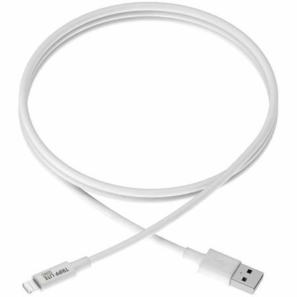 Eaton Tripp Lite Series USB-A to Lightning Sync/Charge Cable (M/M) – 10 ft. MFi Certified White