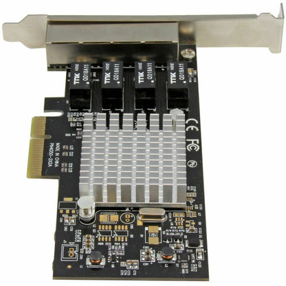 StarTech.com 4-Port Gigabit Ethernet Network Card - PCI Express, Intel I350 NIC for High-Speed Server and Desktop Connectivity