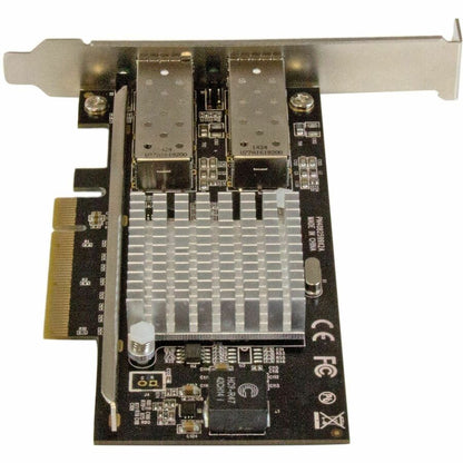 StarTech.com 2-Port 10G Fiber Network Card with Open SFP+ - PCIe, Intel 82599 Chipset