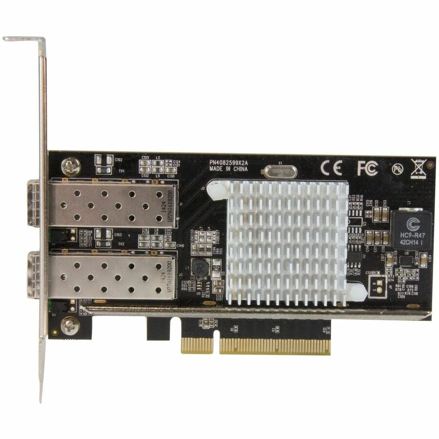 StarTech.com 2-Port 10G Fiber Network Card with Open SFP+ - PCIe, Intel 82599 Chipset