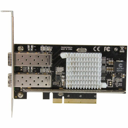 StarTech.com 2-Port 10G Fiber Network Card with Open SFP+ - PCIe, Intel 82599 Chipset