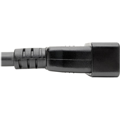 Eaton Tripp Lite Series C20 to C13 Power Cord for Computers and Servers - Heavy-Duty 14 AWG, 3 Feet, 15A, 230V