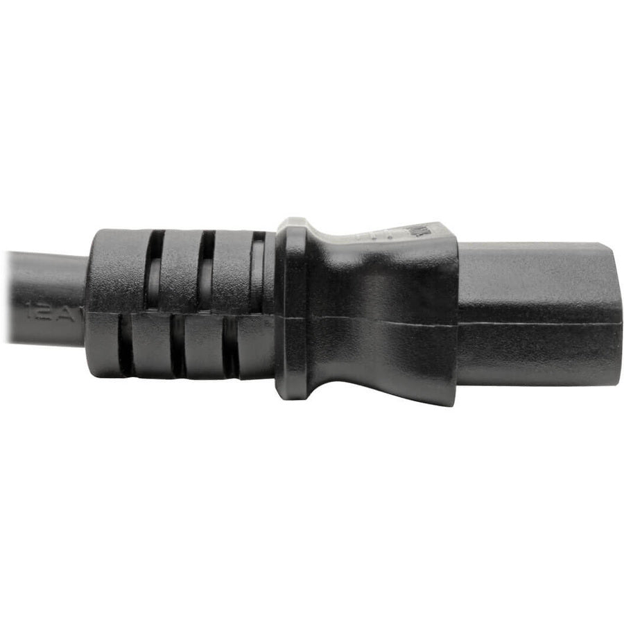 Eaton Tripp Lite Series C20 to C13 Power Cord for Computers and Servers - Heavy-Duty 14 AWG, 3 Feet, 15A, 230V