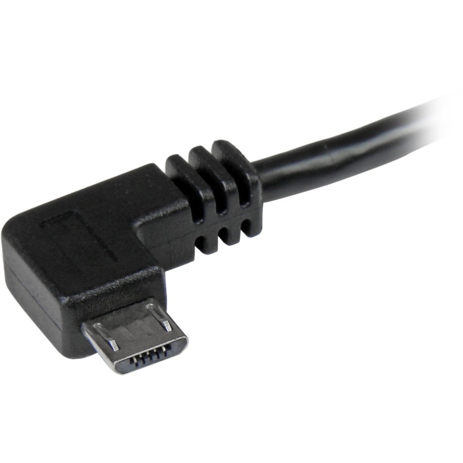StarTech.com 1m Micro-USB Cable with Right-Angled Connectors - USB A to Micro B