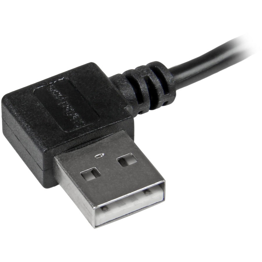 StarTech.com 6 ft Micro-USB Cable with Right-Angled Connectors - M/M - USB 2.0 Data Transfer & Charging