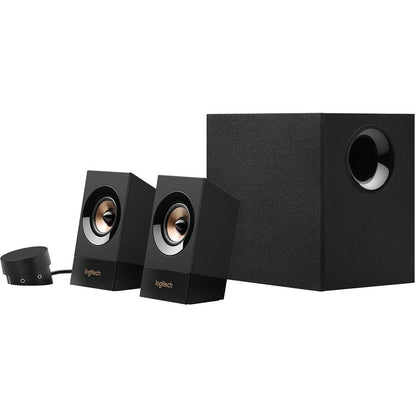 Logitech Z533 2.1 Speaker System with Subwoofer – 120W Peak Power, Rich Bass and Versatile Connectivity