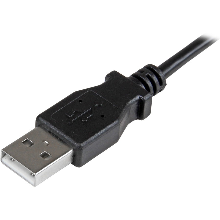 StarTech.com 1 Meter Right-Angle Micro-USB 2.0 Charging and Data Transfer Cable for Mobile Devices