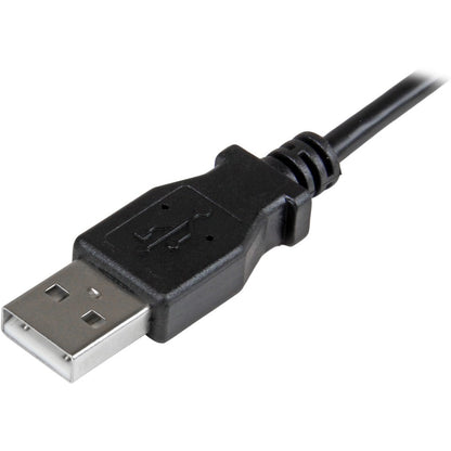 StarTech.com 1 Meter Right-Angle Micro-USB 2.0 Charging and Data Transfer Cable for Mobile Devices