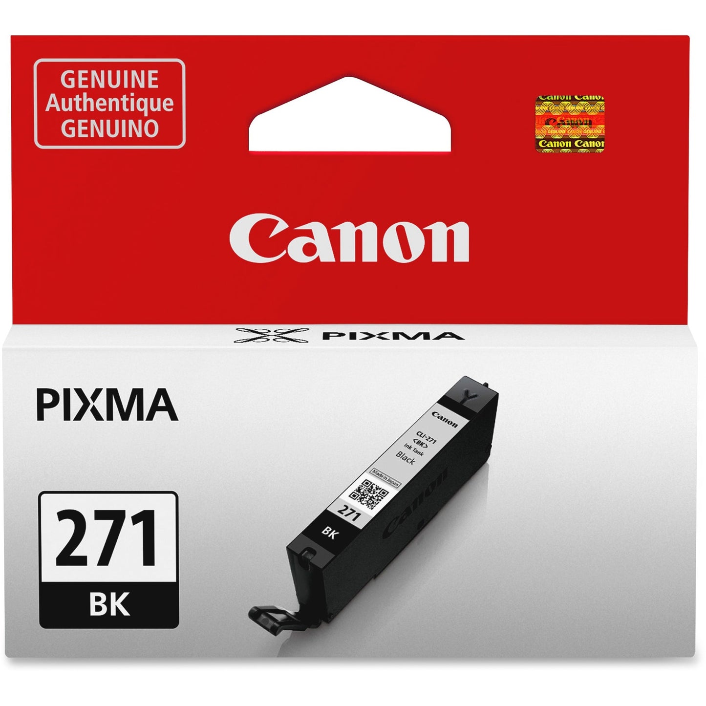 Canon CLI-271BK Original Ink Cartridge for Select Pixma Printers