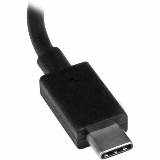 StarTech.com USB-C to HDMI Adapter with 4K 30Hz Support - Black - USB Type-C to HDMI Converter with Thunderbolt 3 Compatibility