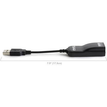 Plugable USB 2.0 to Ethernet Fast 10/100 LAN Wired Network Adapter - Model USB2-E100