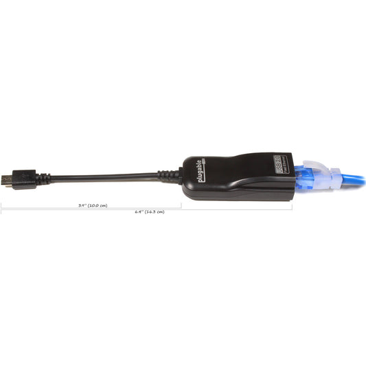 Plugable USB 2.0 OTG Micro-B to 100Mbps Fast Ethernet Adapter for Tablets and Raspberry Pi