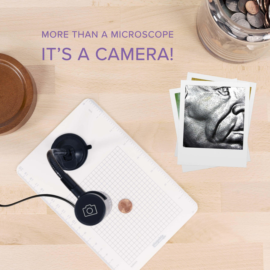 Plugable USB 2.0 Digital Microscope with 2MP Camera and 250x Magnification