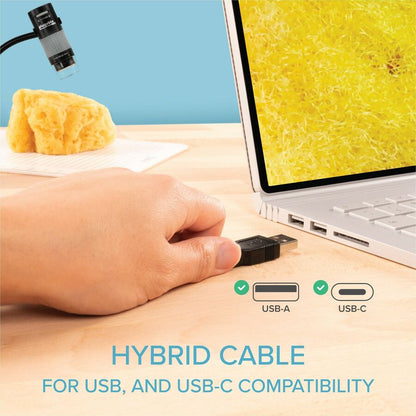 Plugable USB 2.0 Digital Microscope with 2MP Camera and 250x Magnification