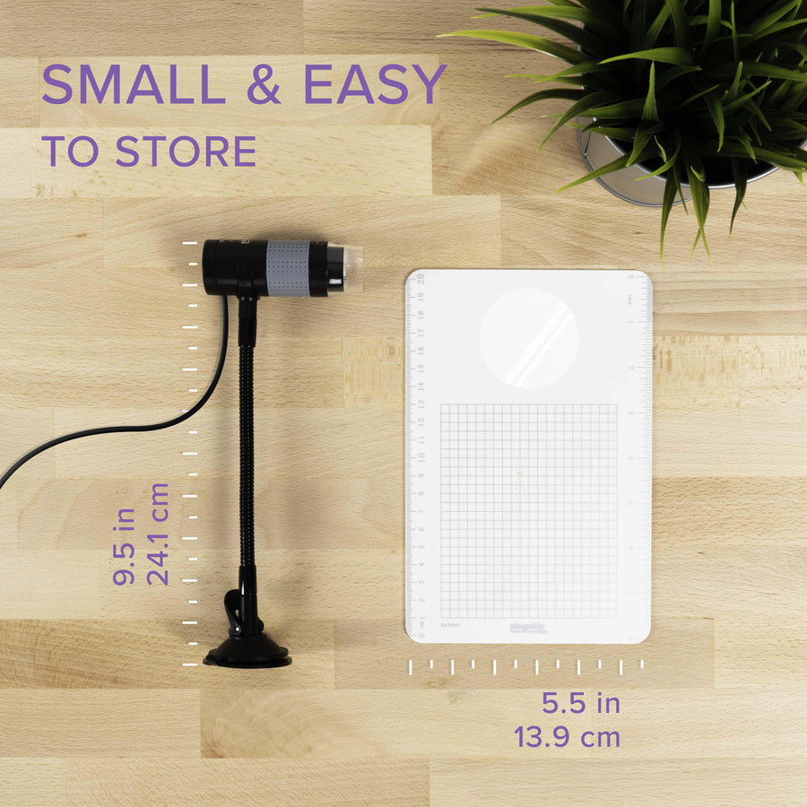 Plugable USB 2.0 Digital Microscope with 2MP Camera and 250x Magnification