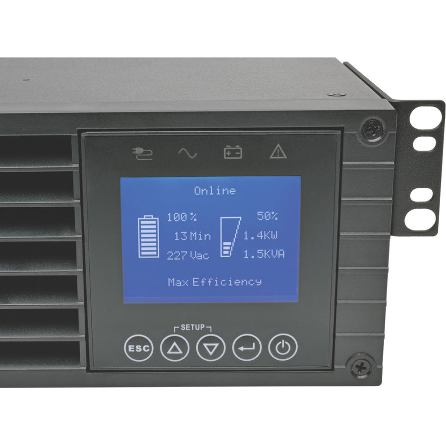 Eaton Tripp Lite Series 3000VA 2.7kW Double-Conversion UPS with LCD Display and Remote Management