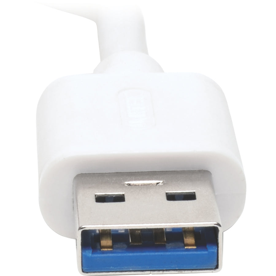 Eaton Tripp Lite Series U360-004-AL 4-Port Portable USB 3.0 SuperSpeed Mini Hub with Aluminum Case