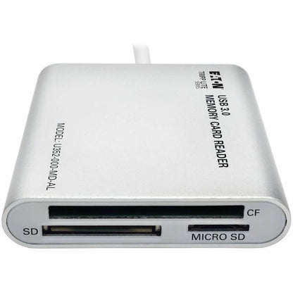Eaton Tripp Lite Series U352-000-MD-AL USB 3.0 SuperSpeed Multi-Drive Memory Card Reader/Writer with Aluminum Case