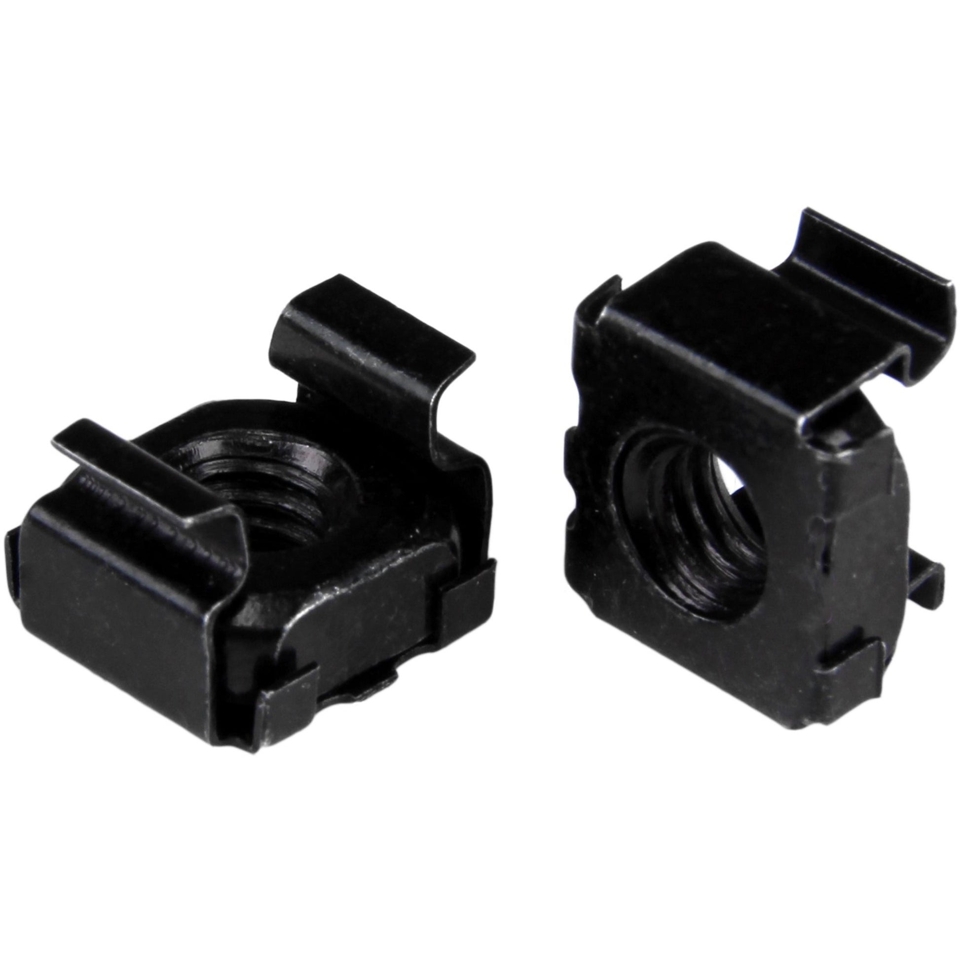 StarTech.com M5 Cage Nuts - 50 Pack for Server Racks & Cabinets, Black