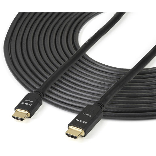 StarTech.com 98ft (30m) Active HDMI Cable with 4K Support - In-Wall CL2 Rated High-Speed HDMI M/M Cable