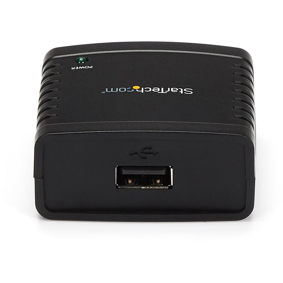 StarTech.com 10/100Mbps Ethernet to USB 2.0 Network LPR Print Server - Shared USB Printer Solution