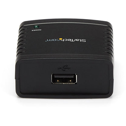 StarTech.com 10/100Mbps Ethernet to USB 2.0 Network LPR Print Server - Shared USB Printer Solution