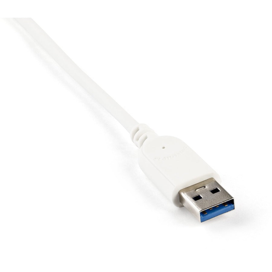 StarTech.com 3-Port USB 3.2 Gen 1 Hub with Gigabit Ethernet - Portable USB-A Expansion for Laptops and Desktops