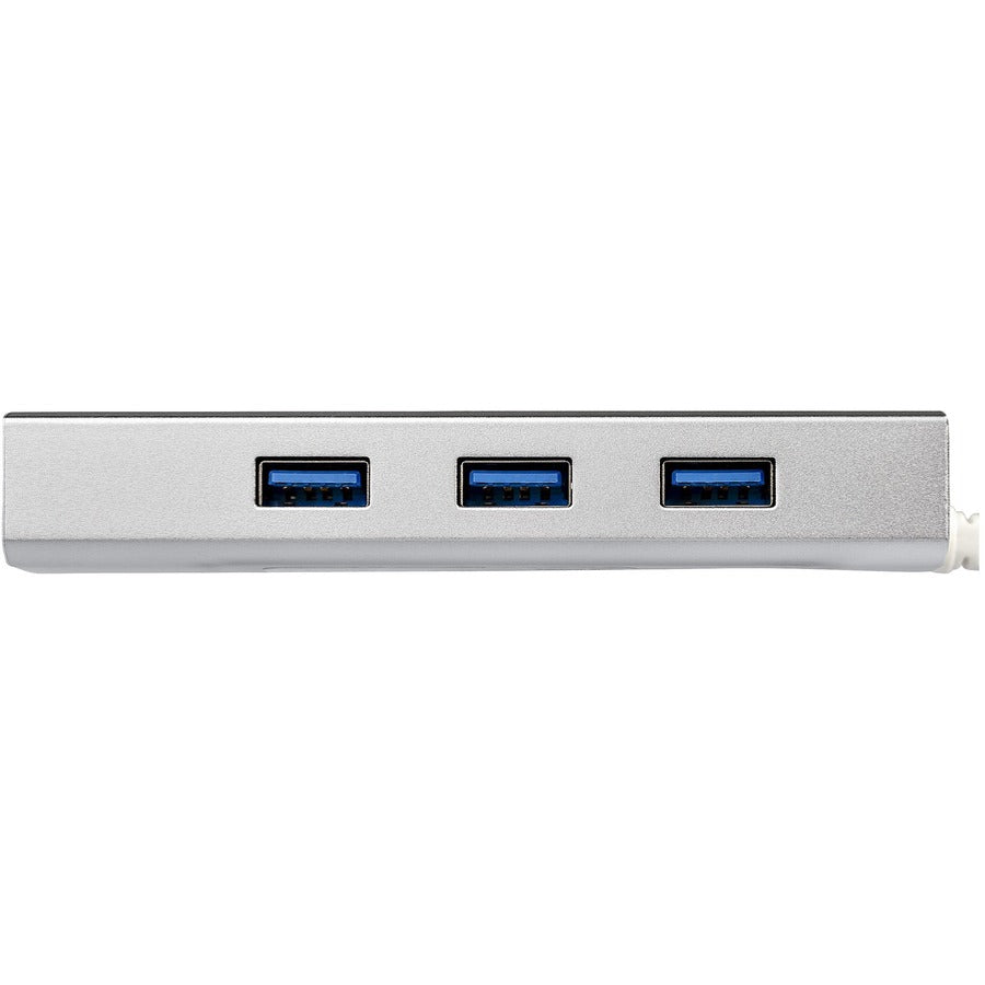 StarTech.com 3-Port USB 3.2 Gen 1 Hub with Gigabit Ethernet - Portable USB-A Expansion for Laptops and Desktops