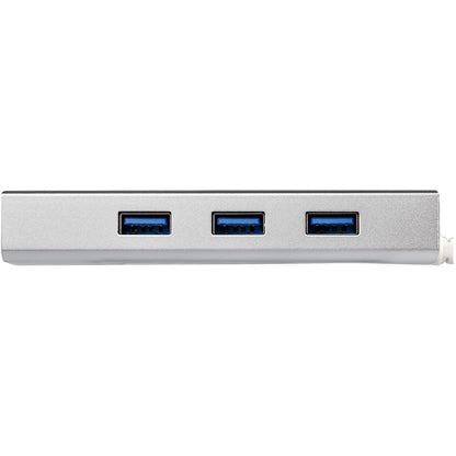 StarTech.com 3-Port USB 3.2 Gen 1 Hub with Gigabit Ethernet - Portable USB-A Expansion for Laptops and Desktops