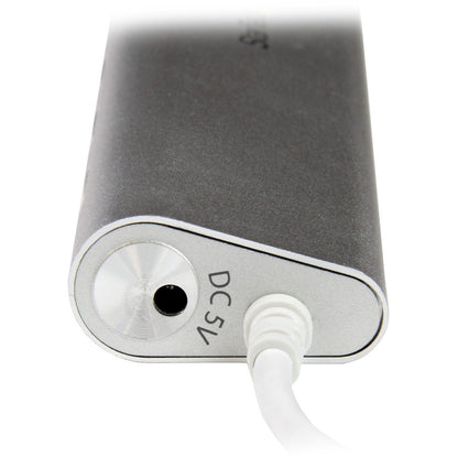 StarTech.com 7 Port USB 3.0 Hub with Built-in Cable – Compact Aluminum Design, Compatible with USB 2.0 Devices